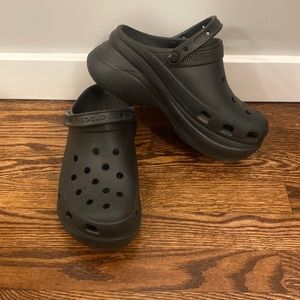 CROCS BAE  black platform 9